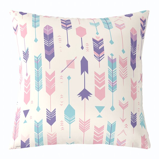 Pack Of 2 Colorful Arrow Pillow Covers 24x24 Inch,Geometric Pattern Cushion Cases,Colourful Arrow Throw Pillow Covers,Western Art Abstract Decorative Square Pillow Cases For Sofa Couch,Room Decor