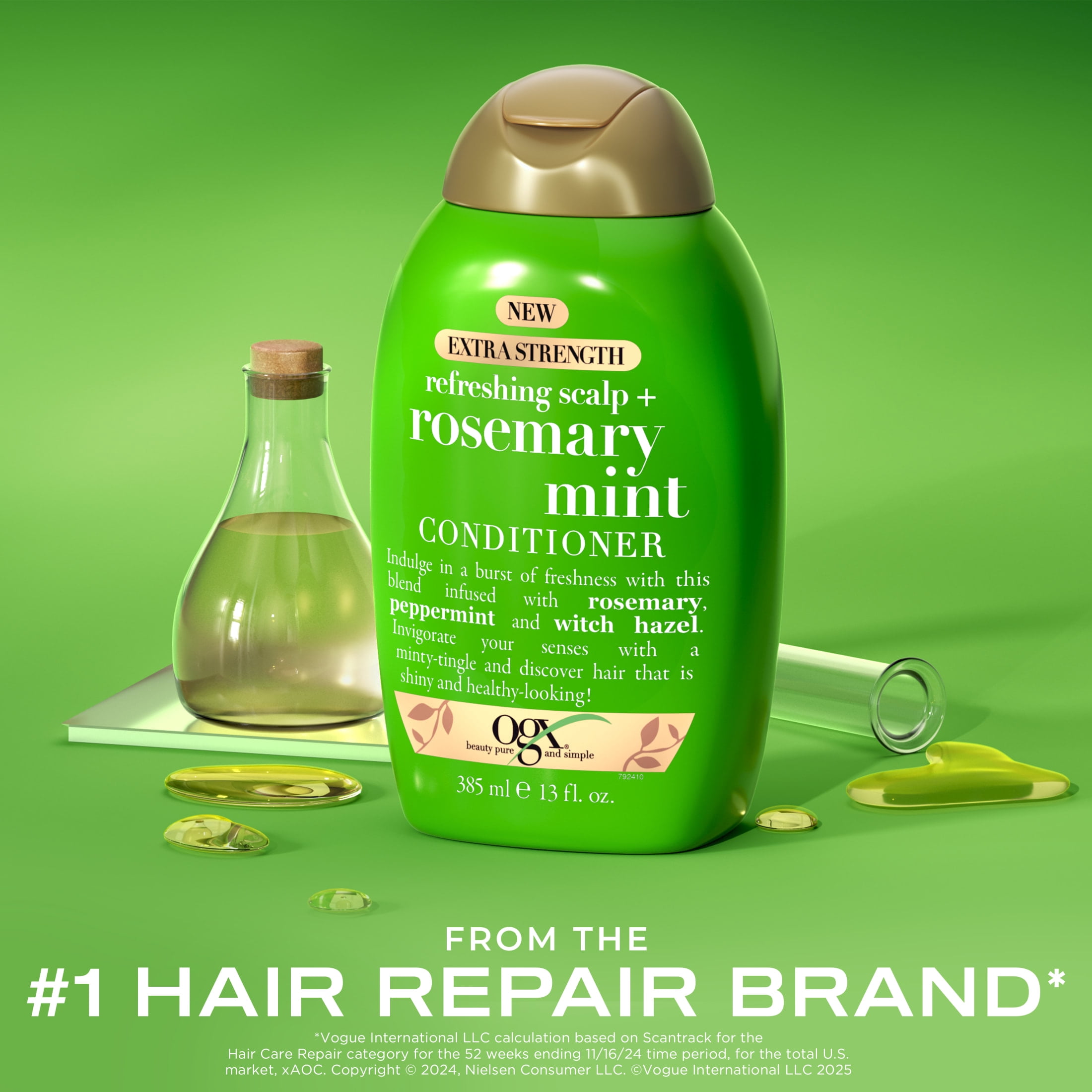 OGX Extra Strength + Rosemary Mint Conditioner, 13 fl. oz