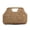 Khaki, variant on Women's Woven Straw Clutch Purses - Summer Beach Raffia Top Handle Handbag Dumpling Bag for Vacation