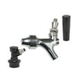 Beer Draft Faucet Adjustable Beer Keg Tap Stainless Steel Beer Tap