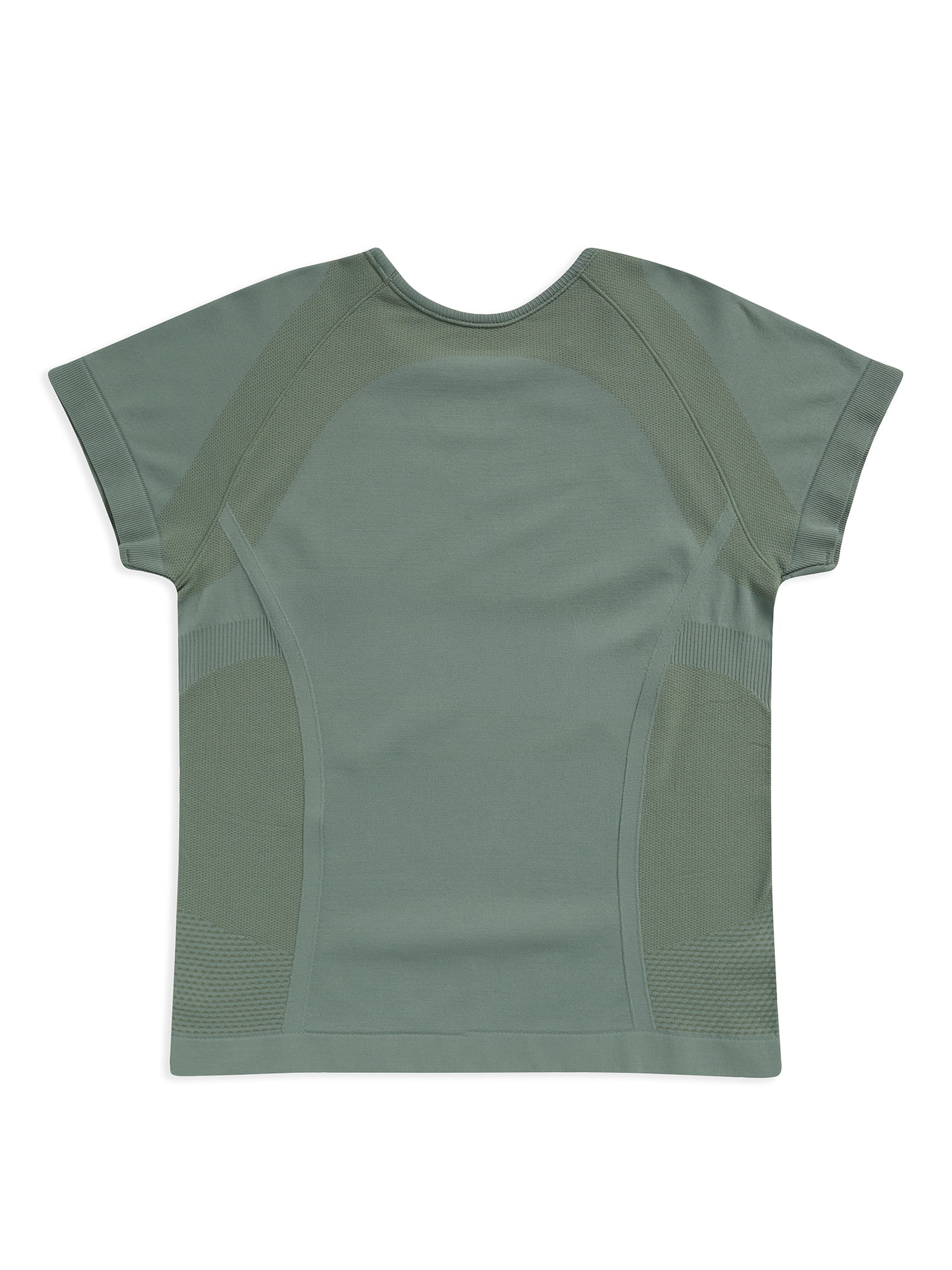 Athletic Works Girl's Active Short Sleeve Seamless Tee, Sizes 4-18