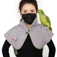 thumbnail image 4 of ZPAQI Parrot Anti-Scratch Shoulder Protector Bird Anklet Toy Multi-functional Shawl, 4 of 17