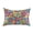 Colorful Bones, variant on Haosy Satin Pillowcase for Hair and Skin Standard Cooling Silk Pillow Case with Envelope Closure Cute Dog Paw and Bones 20"x26"