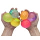 thumbnail image 3 of 3 bolas de azúcar con purpurina de 2.4 pulgadas de aumento lento, bolas blandas para aliviar el estrés, relleno de jarabe de malta, moldeable, relajante, sensorial, juguete para el estrés, bolas de ej, 3 of 5