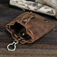 thumbnail image 4 of ightup Leather Small Dnd Dice Bag for Dnd Game, Coin Bag, Card Bag, 4 of 9