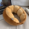 thumbnail image 5 of Homerr U-shaped Travel Pillow Portable Travel Pillow Neck Support Cushion -Soft Breathable Washable Non-Fading Adjustable Airplane Car Travel Cushion Memory Foam Neck Pillow, 5 of 9