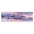 thumbnail image 2 of BYS Highlight 2 Makeup Palette with Contour Brush and Mirror, 2 of 6
