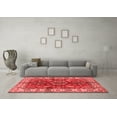 thumbnail image 3 of Ahgly Company Indoor Rectangle Geometric Red Traditional Area Rugs, 5' x 7', 3 of 4
