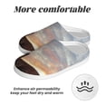 thumbnail image 6 of KLL Elephant Giraffe Pattern Adult Unisex Cozy Slippers,Fuzzy Slip-on Slippers TPR Sole Slippers Comfort Plush Home Footwear for Indoor & Outdoor-13, 6 of 7
