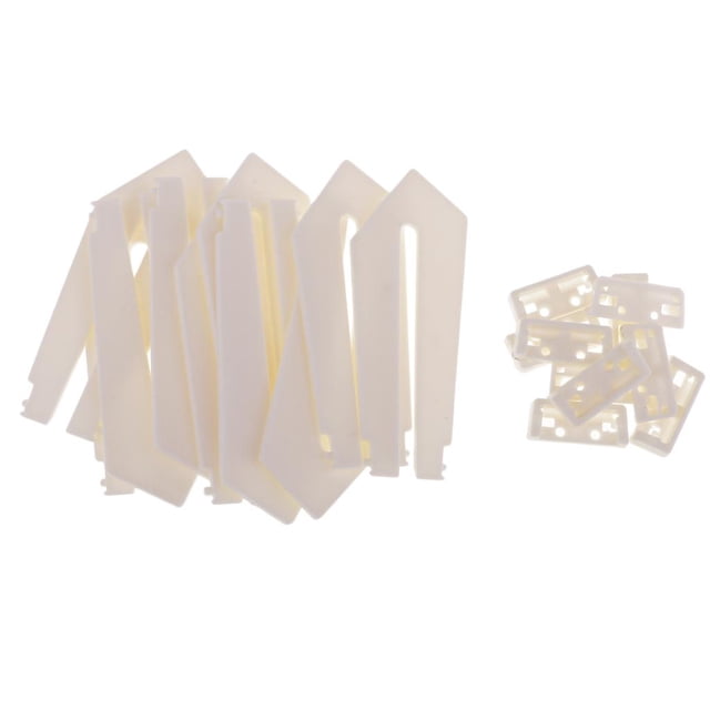 10 Pieces Easel , White 125x45x6mm