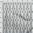 thumbnail image 2 of oneOone Tissu Popeline de Coton Motif Cachemire Ikat Tissu BTY 42 Pouces de Large, 2 of 4
