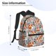 thumbnail image 2 of Disketp Vintage Blue Fox Family A Mochila Ligera Clásica con Múltiples Bolsillos, Mochila Casual para Hombre y Mujer, Ideal para Escuela, Trabajo y Viajes, 2 of 6