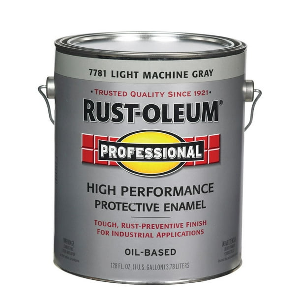 RustOleum Professional Flat Grey Primer For Metals 1 gal. Case Of 2