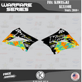 thumbnail image 2 of Kalair GFX Graphics Kit for Kawasaki KLX110 (2010-2023) Warfare Series, 2 of 5