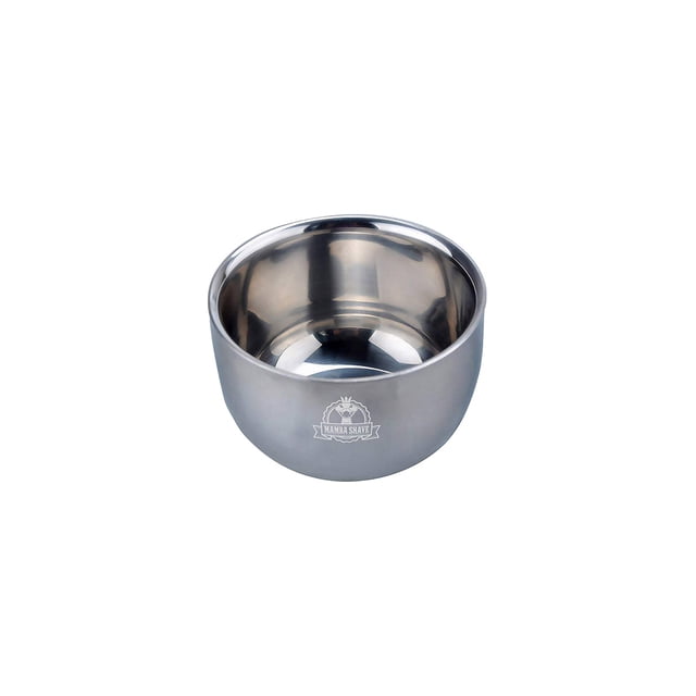 Tazon para Espuma de Afeitar Mamba Shave Acero