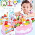 thumbnail image 3 of Juego de juguetes para juego de imitación, juguetes seguros para cortar pasteles para niños y niñas, regalo Ndcxsfigh libre de BPA, 3 of 5