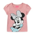 thumbnail image 2 of Disney Minnie Mouse Short Sleeve T-Shirt and Shorts Set (Girls), 2 Piece Set, Sizes 2T-6X, 2 of 7