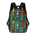 thumbnail image 1 of Ship Geometry Dash Backpack Casual Daypack School Bag Backpack Satchel Rucksack Shoulder, 1 of 5