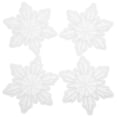 thumbnail image 2 of 4 Uds molde en forma de copo de nieve Diy molde de epoxi molde decorativo de fundición de silicona en forma de copo de nieve, 2 of 6