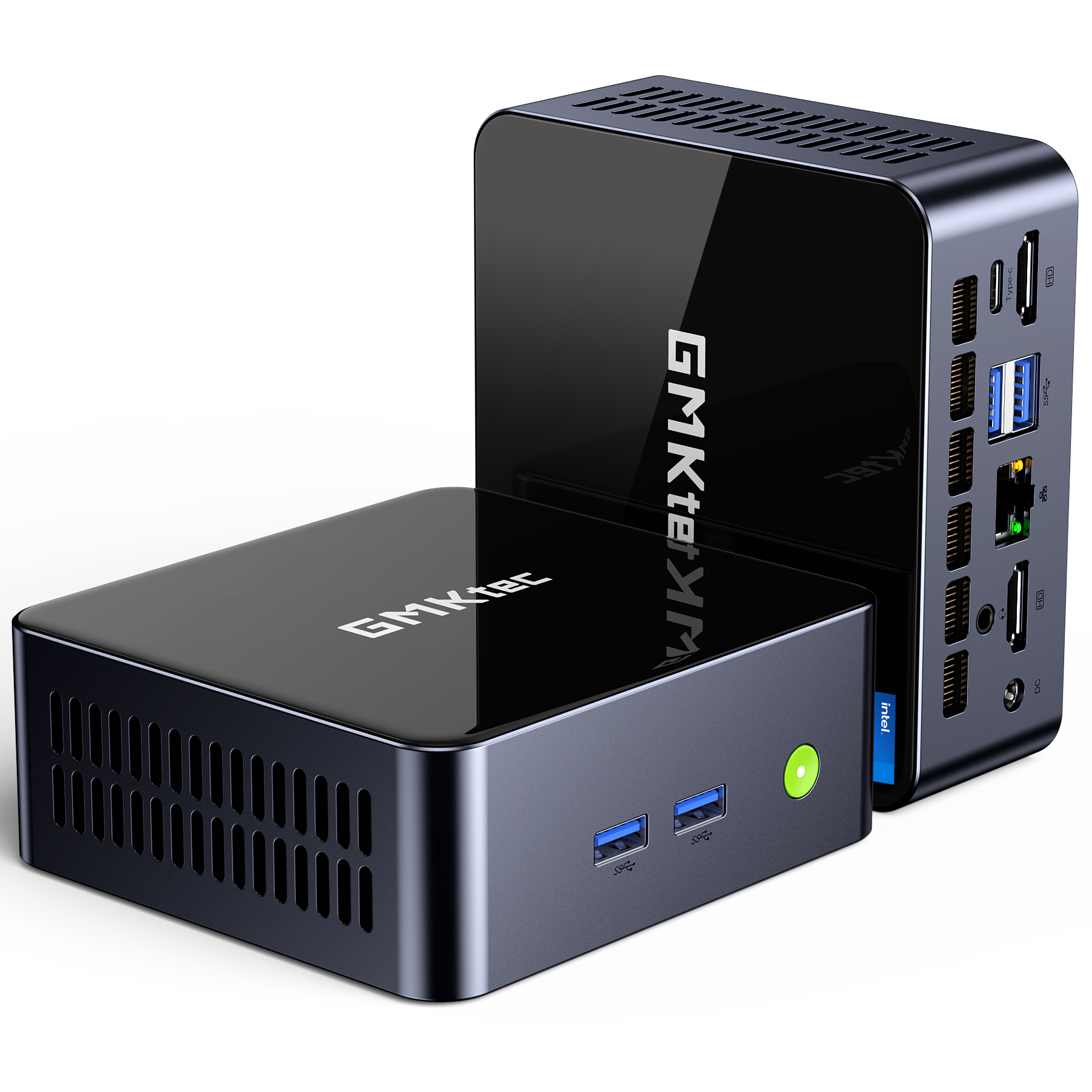GMKtec M3 Pro Mini PC, Intel Core i5 13500H, 16GB RAM 512GB SSD, Office Home Business Mini Desktop Computers, WiFi6, BT5.2, Triple 4K Display, Dual NIC LAN 2.5GbE