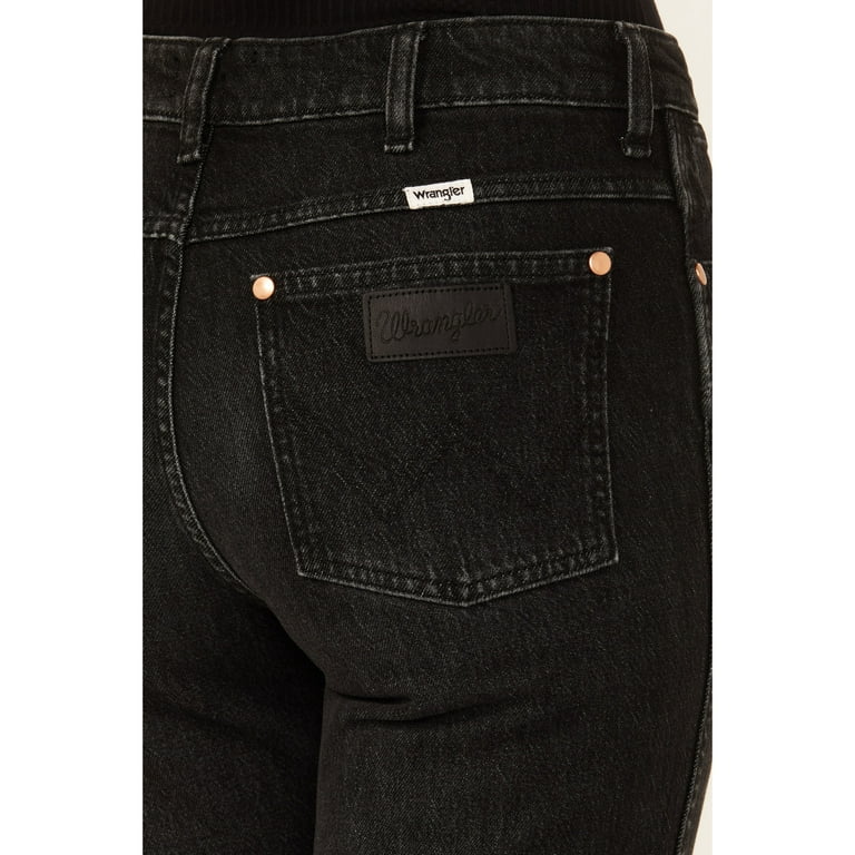 Wrangler Women's Wanderer High Rise Modern Flare Jeans Black Wrangler Women's Wanderer High Rise Modern Flare Jeans Black