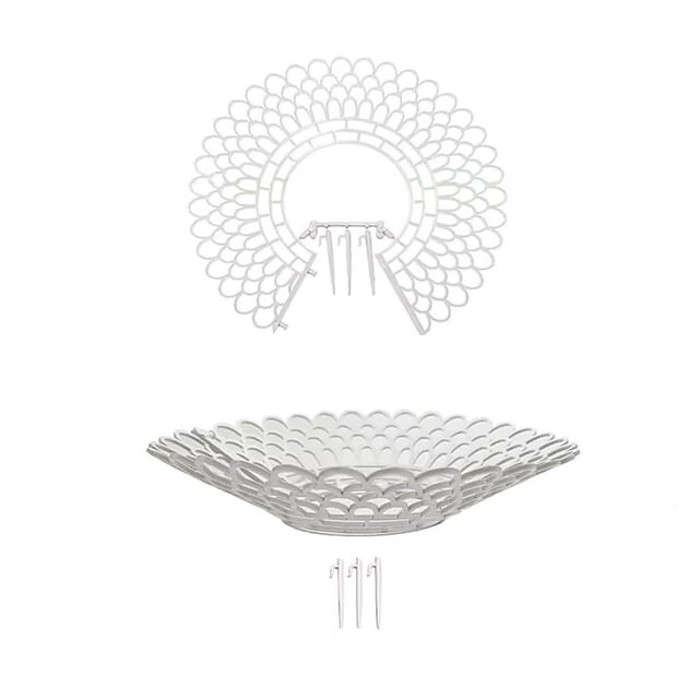 Uklsqma Strawberry Plant Support Rack 10-Pack | Adjustable Plastic Strawberry Growing Cages | Garden Plant Stand for Strawberries Tomatoes Vegetables | Durable Removable Flexible Plant Holders