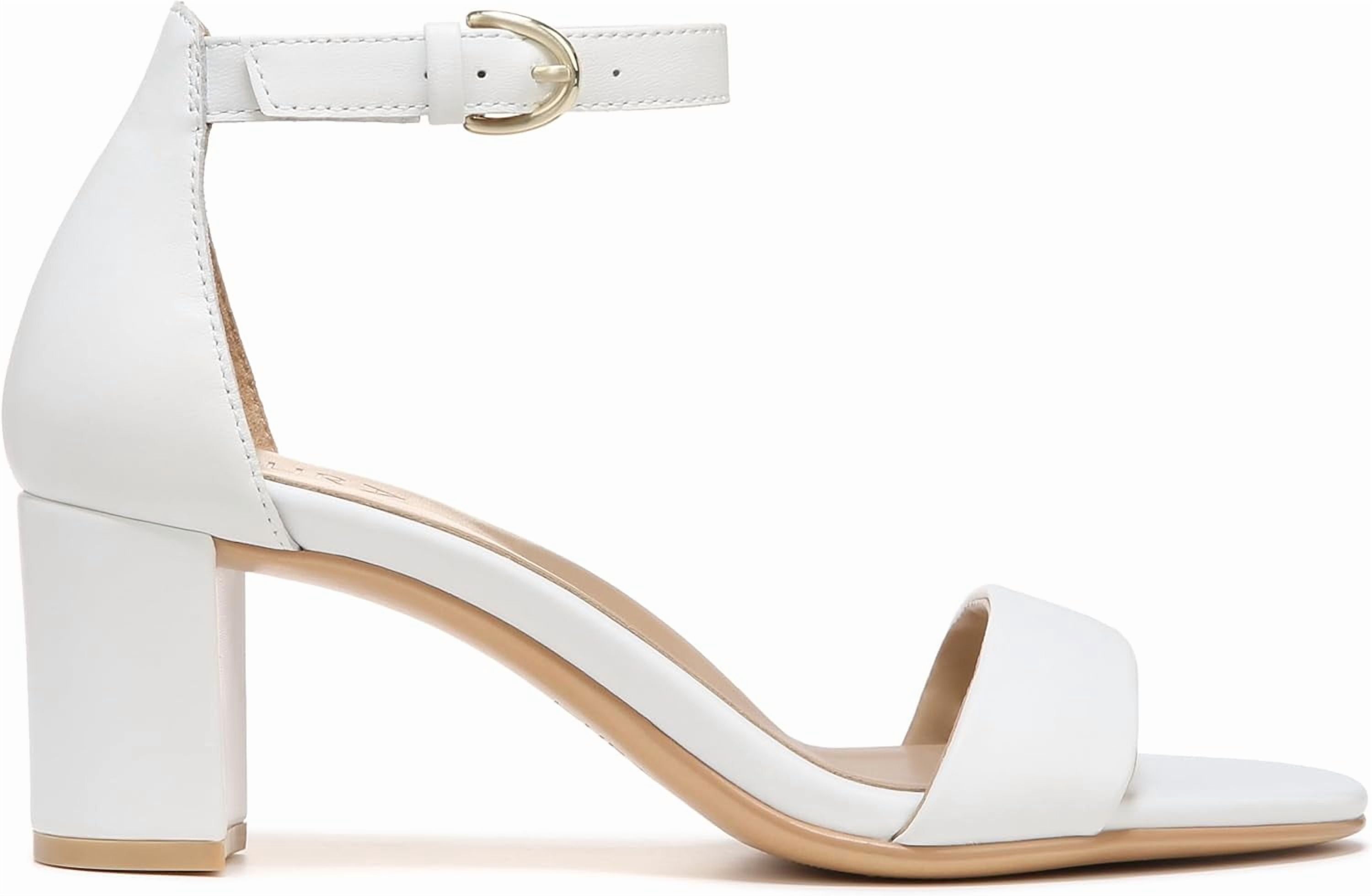 (取寄) ナチュラライザー レディース ヴェラ Naturalizer women Naturalizer Vera Pearl White Satin Naturalizer Women's Vera Ankle Strap Sandals Pearl White Satin 8M