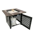 thumbnail image 6 of Endless Summer Nate  30" Square Outdoor UV Printed LP Gas Fire Pit​ Table, 6 of 12
