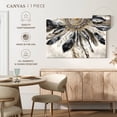 thumbnail image 5 of Elephant Stock Necklace Of Feathers Iii Wall Art - Horizontal Canvas Wall Art - Living Room Wall Decor - Our America Canvas - Brown And Gray Decor By Eva Watts - 39" x 26", 5 of 8