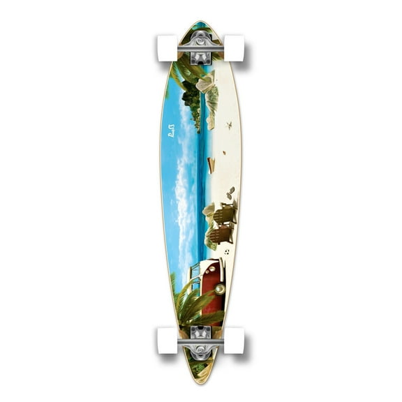 Yocaher Pintail Getaway Longboard Complete