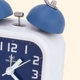 thumbnail image 3 of Unique Bargains Classic Alarm Clock with Nightlight Blue 3.5"L x 2.2"W x 5.5"H, 3 of 6