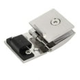 thumbnail image 4 of Unique Bargains 5mm-8mm Thick Metal Wall Mounted Glass Door Hinge Clamps Shelf Clip Silver Tone, 4 of 5