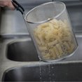 thumbnail image 5 of Tablecraft 986 6 1/2" Round Pasta Basket - Stainless Steel, 5 of 5