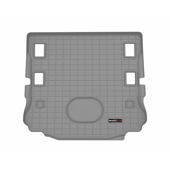 WeatherTech Cargo Trunk Liner compatible with Jeep Wrangler JK 2-Door, Wrangler 2-Door - Behind 1st Row Grey