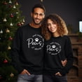 thumbnail image 2 of EcoLoom Paws And Enjoy The Little Things White Long Sleeve Unisex Midweight Crewneck Sweatshirt, 2 of 4