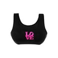 thumbnail image 2 of Dchica Girls Sports Training Bras For Teenager Single Front Layering Wide Strap Bra for 14-16 Years, 2 of 5