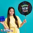 thumbnail image 3 of PMU Happy New Year 18 Inch Mylar-Foil Balloon Pkg/25, 3 of 7