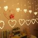 thumbnail image 5 of Injueey Inicio Luz Obras de arte Adornos Lámparas LED Iluminación decorativa en forma de corazón Tratamientos de ventanas Blanco cálido, 5 of 6
