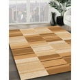 thumbnail image 2 of Ahgly Company Indoor Square Patterned Papaya Orange Area Rugs, 5' Square, 2 of 6