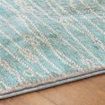 thumbnail image 5 of Addison Rugs Dream Shag Premium Machine Washable Transitional Rope Lagoon Runner Rug, 2'3" x 7'6", 5 of 8