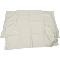 munirater White Front Seat Cover Set For EZGo TXT 1995-2013 Golf Cart #71602-G01 71753-G0