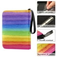 thumbnail image 4 of 400 Pockets Trading Cards Album,Card Binder 4-Pocket, Cards Collector Album Holder Fits 400 Cards with 50 Removable Sheets Watercolor Rainbow Colors, 4 of 6