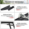 thumbnail image 3 of Lifting Accessory,2 Pieces Folding Lift 50kg/100lb Raise High Coffee Table Lifting Frame Lift Up Spring Mechanism, 3 of 4