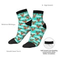 thumbnail image 6 of Naloa Lobsters Of Turquoise Waves Ankle Socks for Women Non Slip Socks No Show Socks Classic Low Cut Casual Socks Casual Socks, 6 of 7