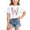 R121-White, variant on RMGVDSD Girls Short Sleeve Graphic T-Shirt Fashionable Casual Summer Tee Shirts for Kids Stylish Everyday T Shirt Tops 10-12 Years