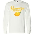 thumbnail image 3 of Inktastic Lemon Squeeze the Day Long Sleeve T-Shirt, 3 of 5