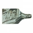 thumbnail image 1 of Sicily Cutting Board, Santa Agatha Historical Building Gate, Decorative Tempered Glass Cutting and Serving Board, in 3 Sizes, by Ambesonne, 1 of 2
