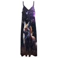 thumbnail image 4 of Nine Tailed Fox Chasing Butterfly Sleeveless Dress Woman Fashion Long Dresses Women's Summer Suit Dress Summer 2025 Women, 4 of 7