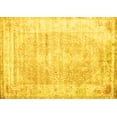 thumbnail image 1 of Ahgly Company Machine Washable Indoor Rectangle Persian Yellow Traditional Area Rugs, 3' x 5', 1 of 4