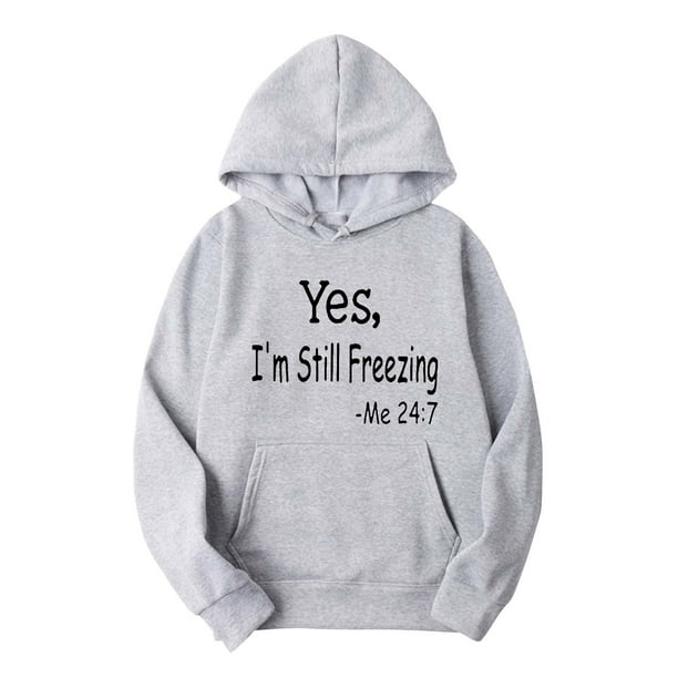 Sudadera con capucha para hombre, informal, con estampado navideño, de manga larga, tipo blusa